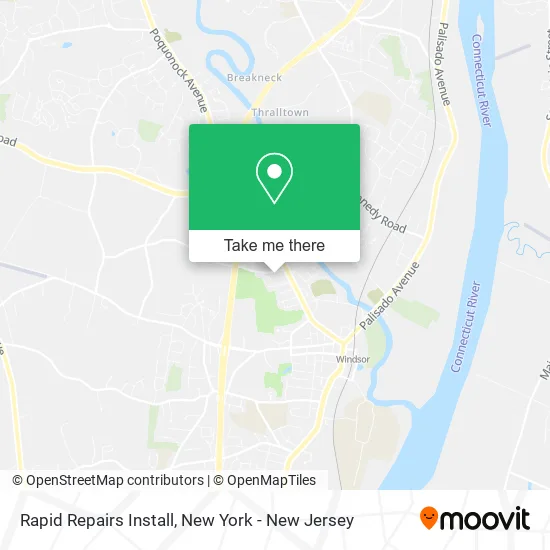 Mapa de Rapid Repairs Install