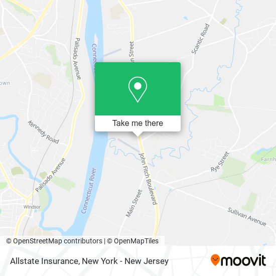 Allstate Insurance map