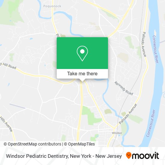 Windsor Pediatric Dentistry map