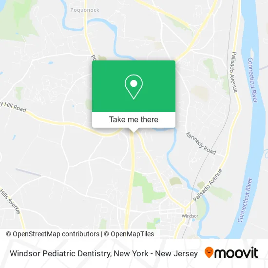 Windsor Pediatric Dentistry map
