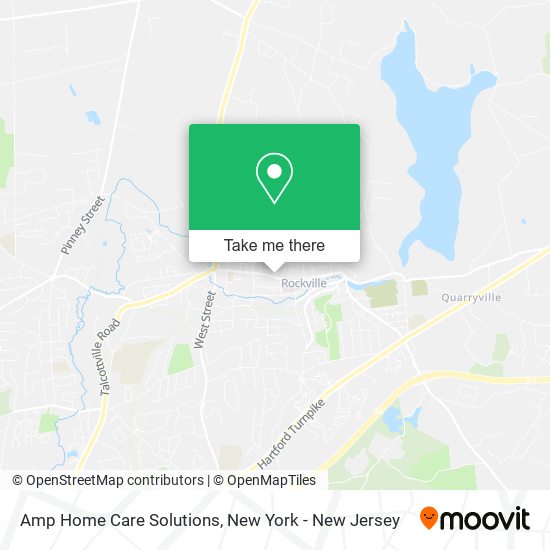 Amp Home Care Solutions map