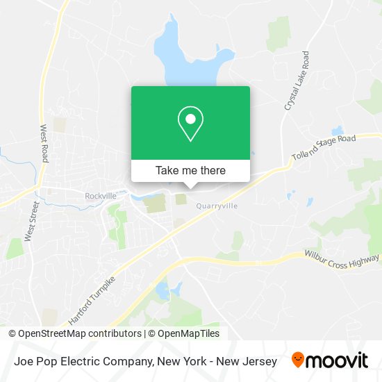 Joe Pop Electric Company map