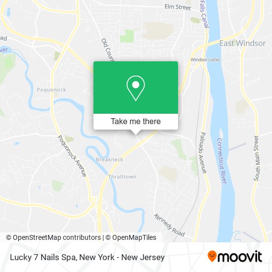 Mapa de Lucky 7 Nails Spa
