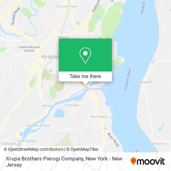 Krupa Brothers Pierogi Company map