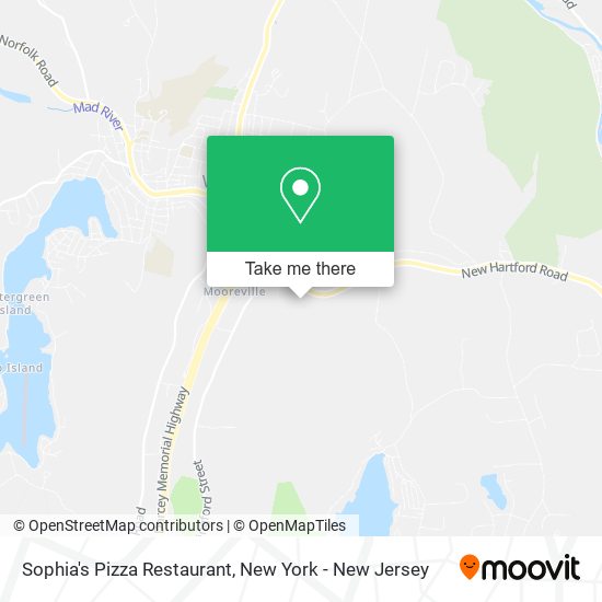 Sophia's Pizza Restaurant map