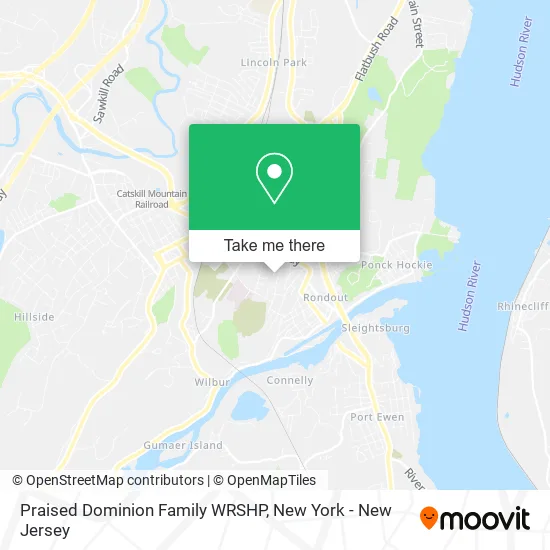 Praised Dominion Family WRSHP map