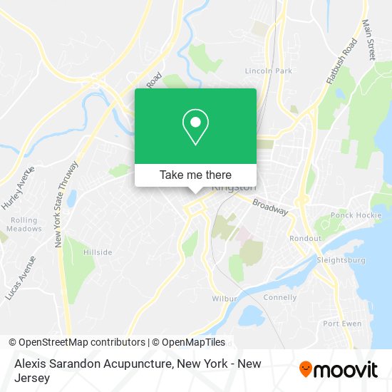 Mapa de Alexis Sarandon Acupuncture