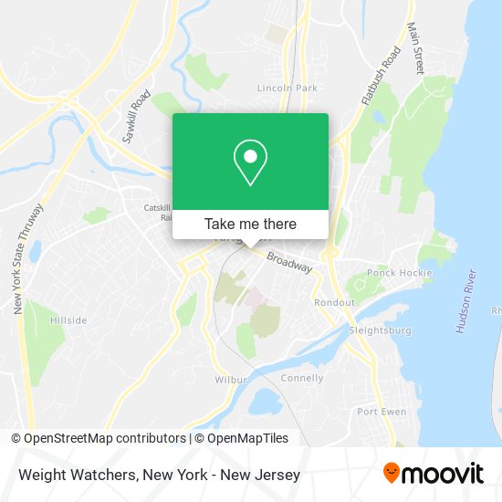 Mapa de Weight Watchers