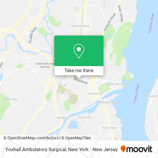 Foxhall Ambulatory Surgical map