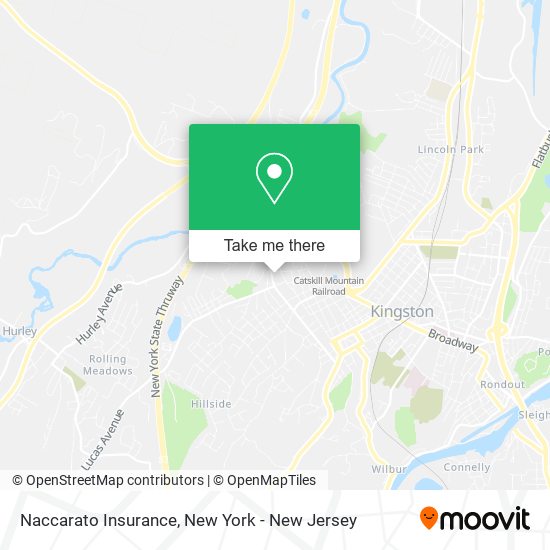 Mapa de Naccarato Insurance