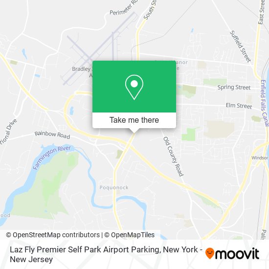 Laz Fly Premier Self Park Airport Parking map