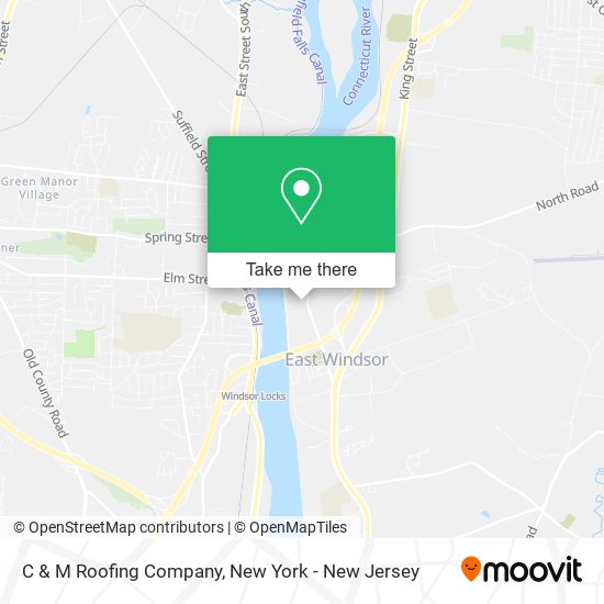 C & M Roofing Company map