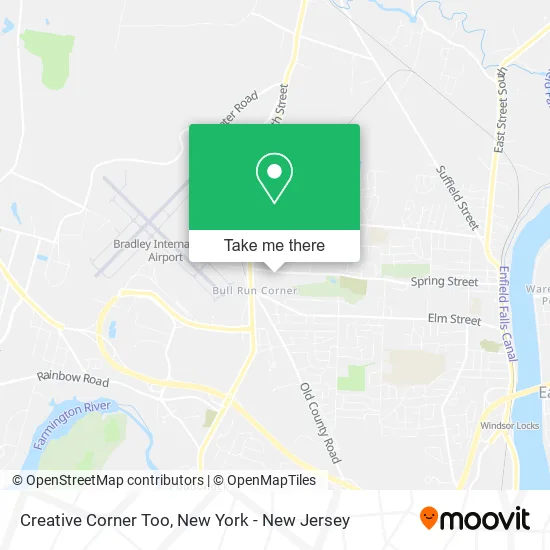 Creative Corner Too map