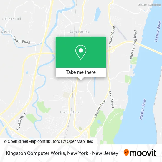 Kingston Computer Works map