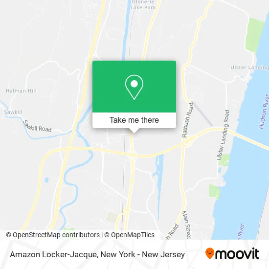 Amazon Locker-Jacque map