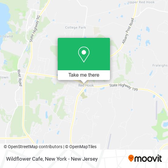 Mapa de Wildflower Cafe