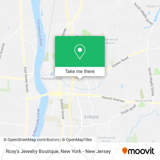 Mapa de Roxy's Jewelry Boutique
