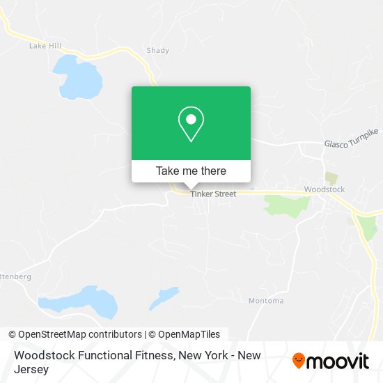 Woodstock Functional Fitness map