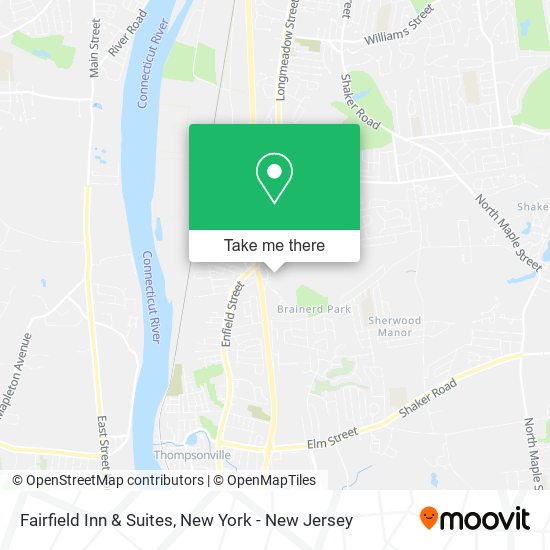 Fairfield Inn & Suites map