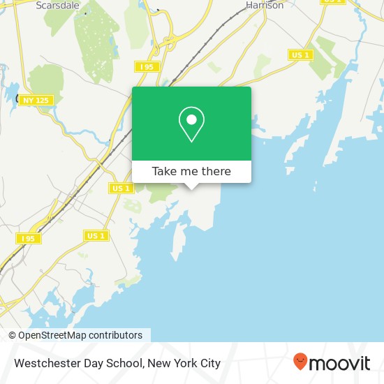 Westchester Day School map