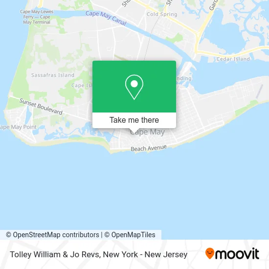 Tolley William & Jo Revs map
