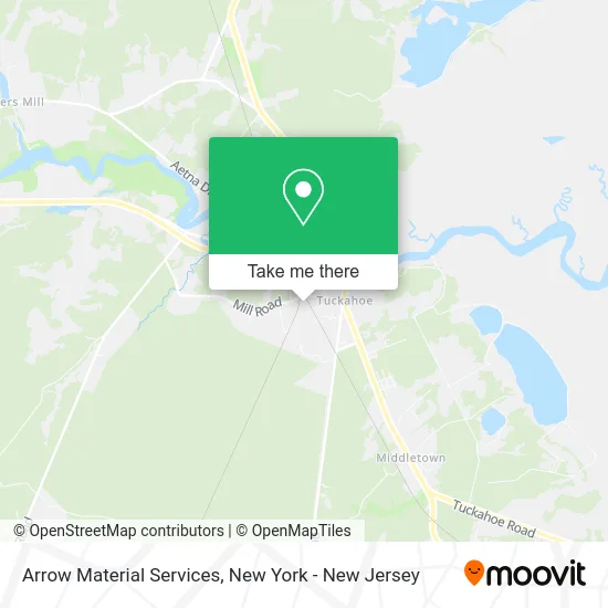 Arrow Material Services map