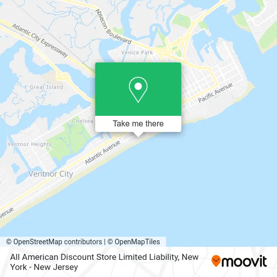 All American Discount Store Limited Liability map