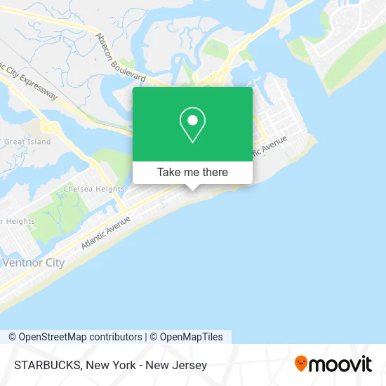STARBUCKS map