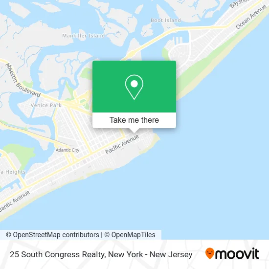25 South Congress Realty map
