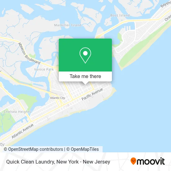 Quick Clean Laundry map