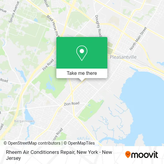 Rheem Air Conditioners Repair map