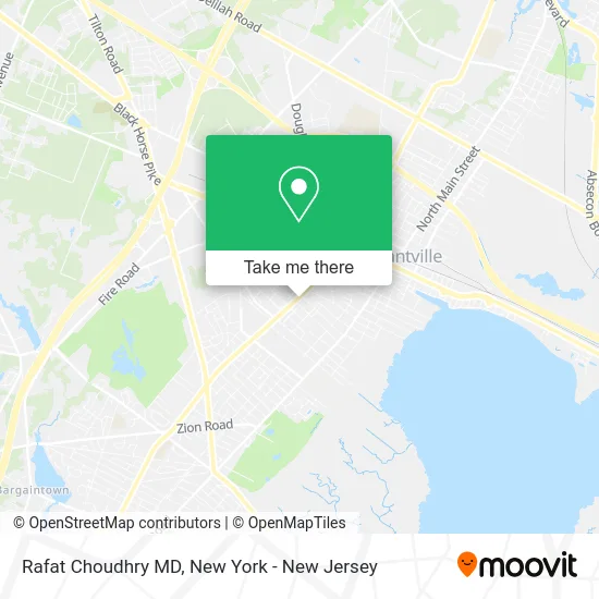 Rafat Choudhry MD map