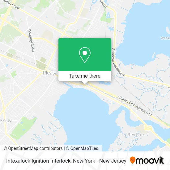 Intoxalock Ignition Interlock map