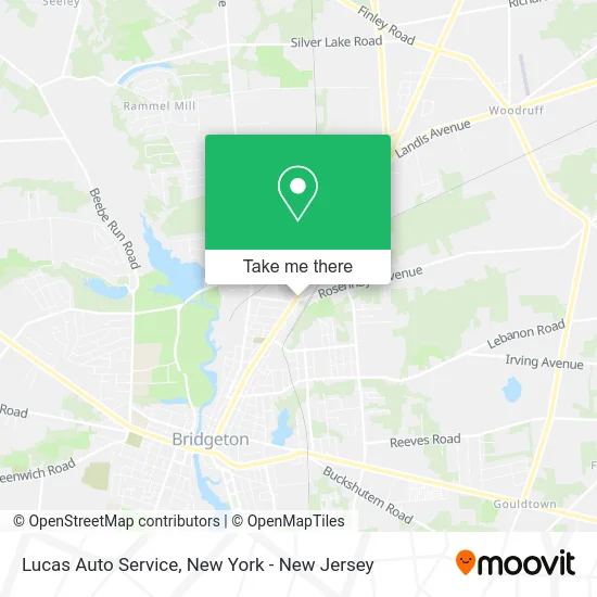 Lucas Auto Service map