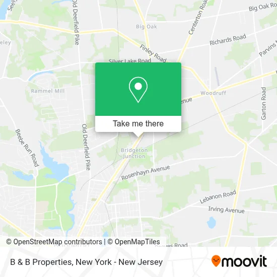 B & B Properties map