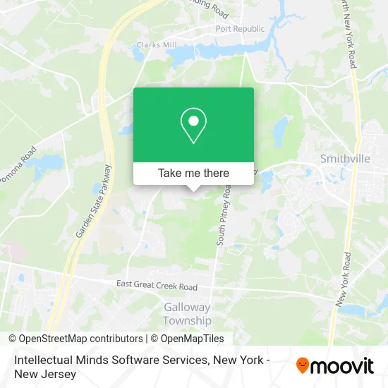 Intellectual Minds Software Services map
