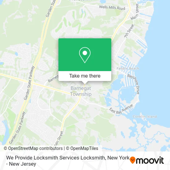 We Provide Locksmith Services Locksmith map