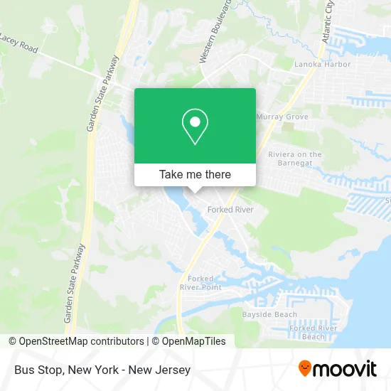 Bus Stop map