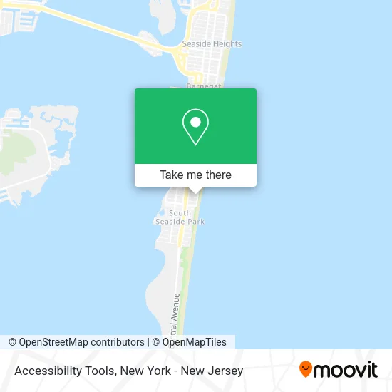 Accessibility Tools map