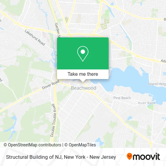 Structural Building of NJ map