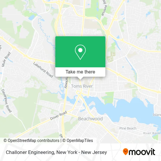 Challoner Engineering map