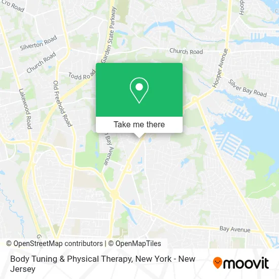 Body Tuning & Physical Therapy map