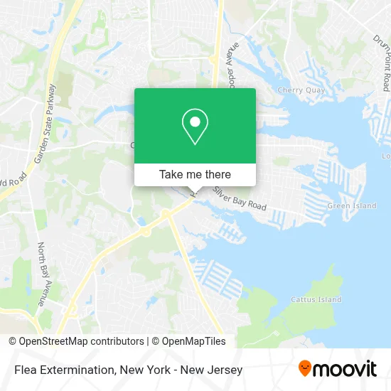Flea Extermination map