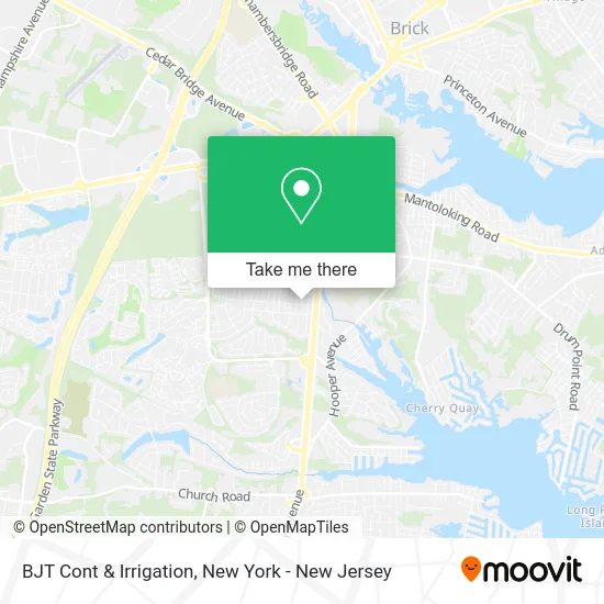 BJT Cont & Irrigation map