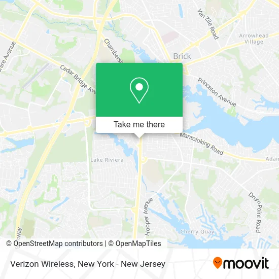 Verizon Wireless map