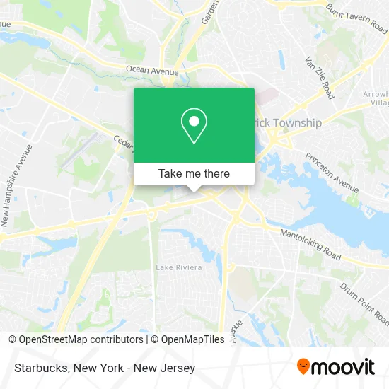 STARBUCKS map