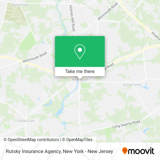 Rutsky Insurance Agency map