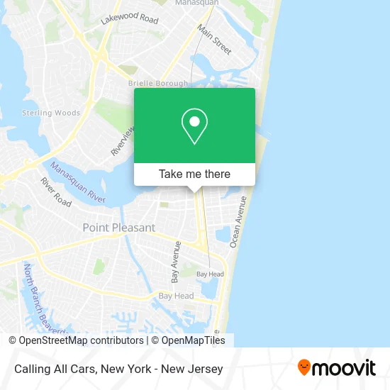 Calling All Cars map