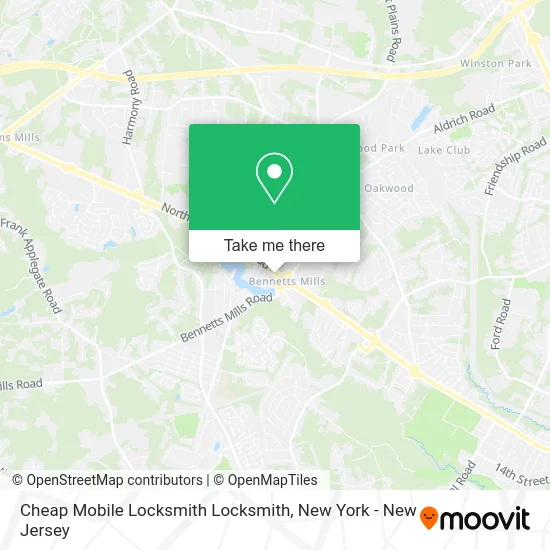Cheap Mobile Locksmith Locksmith map