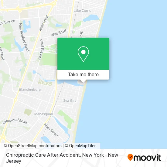 Chiropractic Care After Accident map
